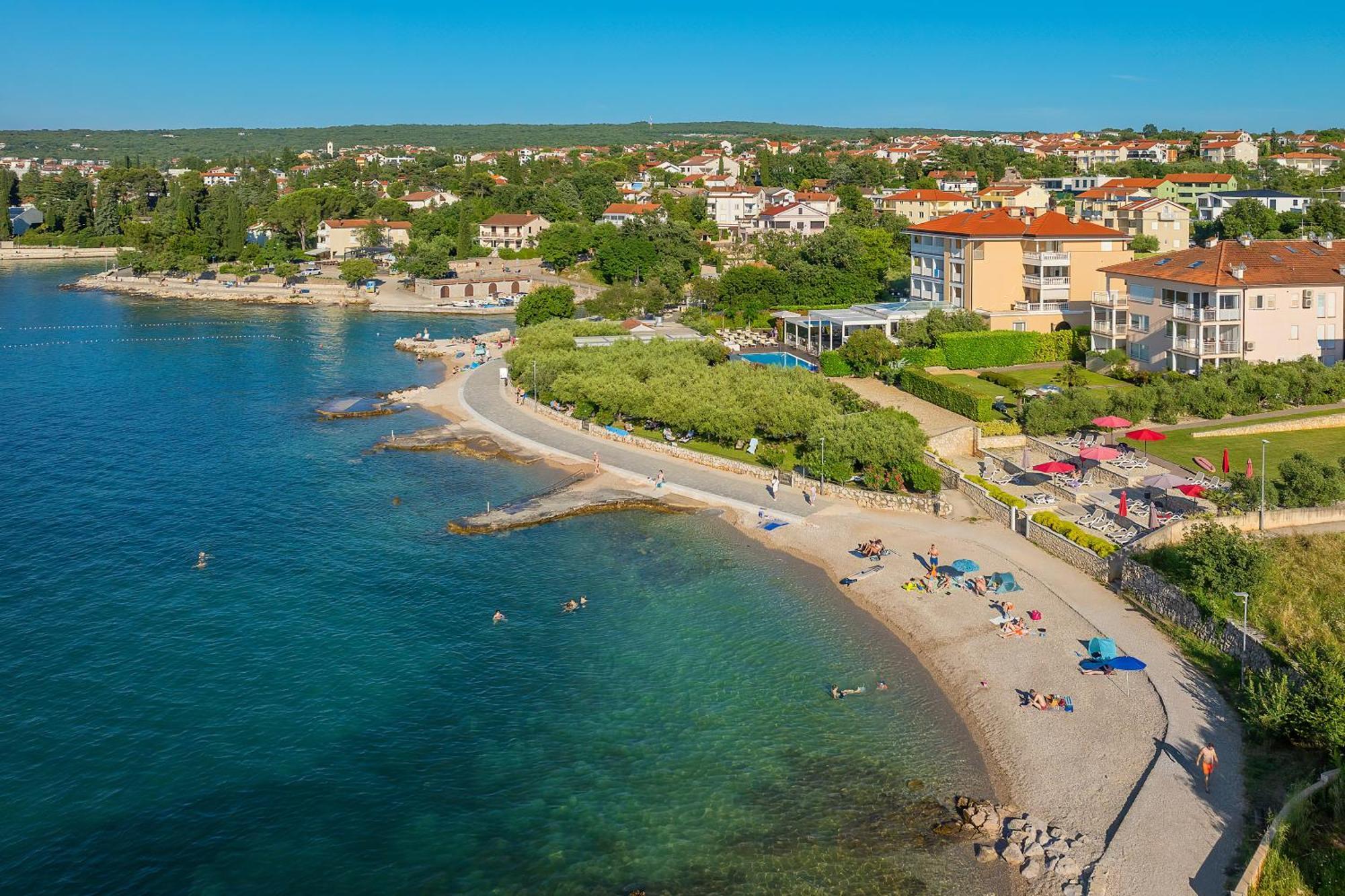 Hotel Vila Rova Malinska Eksteriør billede